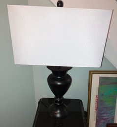 Black Lamp With Shade 26 X 7