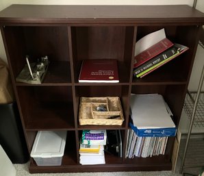 Brown Shelving Unit Bookcase 39 X 8