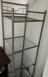 Grey Metal Wire Shelf 62 X 13
