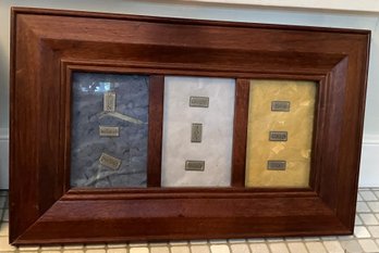 Framed Three Part Picture 11 X 18