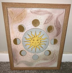 Signed Elizabeth Medley Sun Art 15 X 12