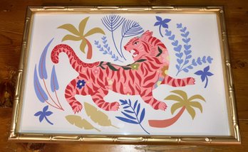 Framed Tiger Print