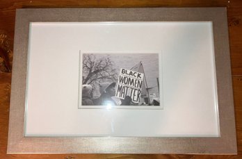 Framed Photo Black Women Matter