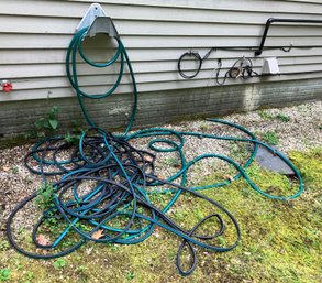 Two Heavy Duty Garden Hoses