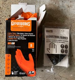 Box Of Gloveworks Nitrile Gloves
