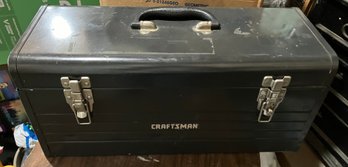 Craftsman Tool Box & Assortment Of Tools