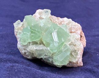New Hampshire William Wise Mine Combination Fluorite & Quartz Crystal Specimen 2 Ounces