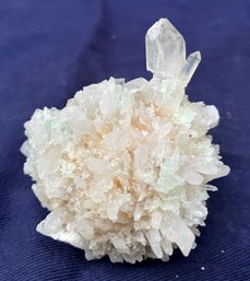 Highly Rare New Hampshire William Wise Mine Fluorite & Quartz Crystal Flower Splay 2.5 Ounces
