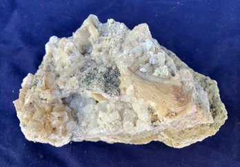 Stilbite Crystal Cluster Specimen In Matrix 1 Pound 5 Ounces