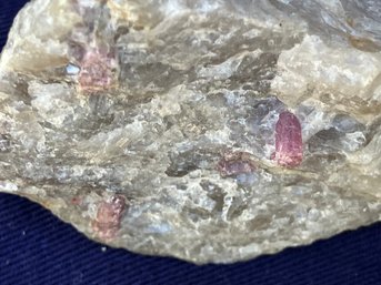California Pink Tourmaline In Matrix 3.1 Ounce
