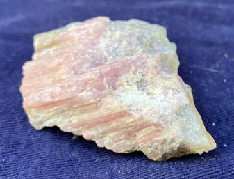 California Pink Tourmaline In Matrix 0.7 Ounces