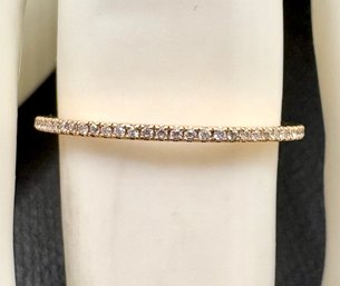 Classic 18 Kt Gold Diamond Anniversary Band Ring