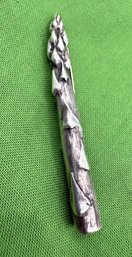Fun Sterling Silver Asparagus Brooch Pin