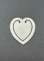 Reed & Barton  Sterling  Silver Heart Bookmark