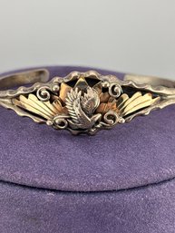 Native American Sterling Silver Eagle Bracelet