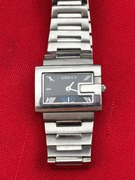 Authentic GUCCI G Logo Stainless Steel Watch