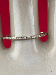 Classic 14 Kt Gold Diamond Anniversary Band Ring