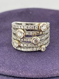 Fantastic SONIA BITTON Sterling Statement Ring