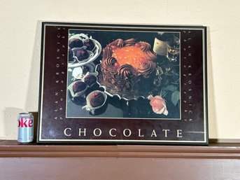 Framed Alan Krosnick Chocolate Poster