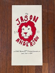 The Jason Anderson Band Poster