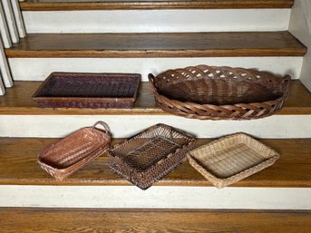 Five Vintage Baskets (B)