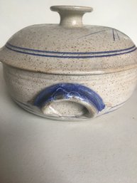 C2 - Ceramic Pot / Holder With Top Lid
