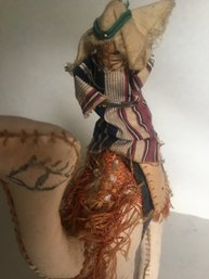 B Leather Stuffed Camel And Nomad