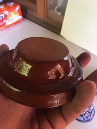 F - Two Miniature Tagines Tagine Cool Pieces 4 Inch Tall