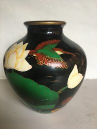D - Hummingbird Japanese Porcelain Vase Urn Etc