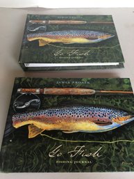 E1 - James Prosek Two Fishing Journals BRAND NEW