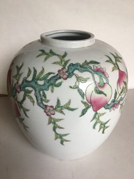 D - Japanese Porcelain Ware Flowering Pot 12 Inches Tall Beautiful