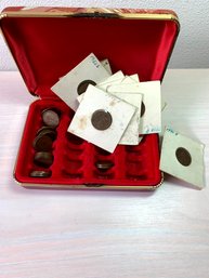 (A45)   Vintage Lot Of 30 Wheat Pennies  See Pic For Dates