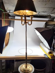 Rocky Mount Brass Trumpet Stand Lamp 56' Tall