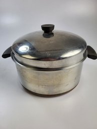 Revere Ware Copper Clad Stainless Steel Cooking Pot 5 Quart