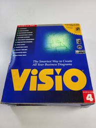 A - Vintage NEW Visio Business Software Windows 95 / 3.1  3 1/2' A Floppy Disk
