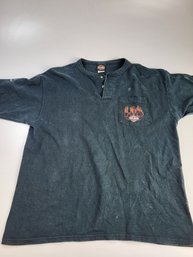 E - Harley Davidson Motor Cycles XL Cotton Pocket T Shirt Motorcycle Santa Cruz