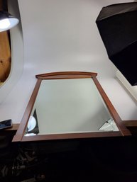 Ethan Allen 46' X 28' Inch Mirror Wood Frame Vanity Home 24-5410 224 Heavy