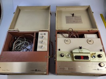 Tape-o-matic Model 722 Stereophonic Recorder Voice Of Music For Parts And Repair