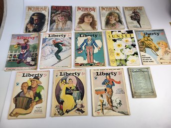 Vintage Liberty Picture Play Sunset Magazines 1931 1935 Etc Readers Digest