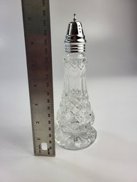 O - Vintage Bohemia Sugar Caster Castor Lead Crystal