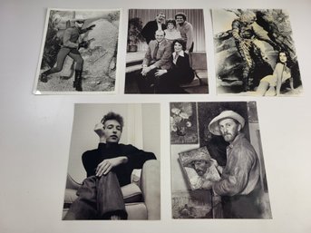 P - Vintage Photo Lot Bob Dylan Lone Ranger Black Lagoon New Hart Etc 10' X 8' Black White Photographs