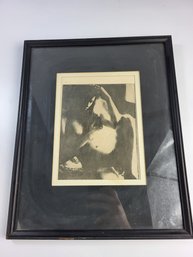 16' X 12' Vintage Art Photo Nude Woman