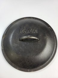 K - Lodge Cast Iron Lid For A #8  10 1/4' Pot