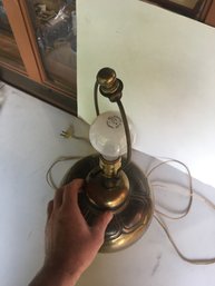 Brass Lamp Base 20 Inches Tall