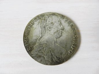 (E11) Antique 1780 Maria Therese Silver Dollar