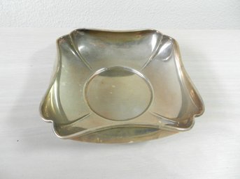 (A34)   Vintage Randahl Sterling Silver 53 Square Art Nouveau Style Dish