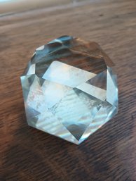 Cut Glass Paperweight