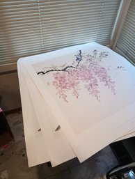 Collection Of Signed Art Prints By Old Pine Chinese Art Studio Lucy Liu