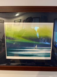 Original Watercolor Signed E Thompson