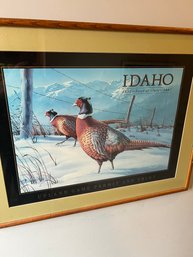Darrell Bush Idaho Poster Print Pheasants